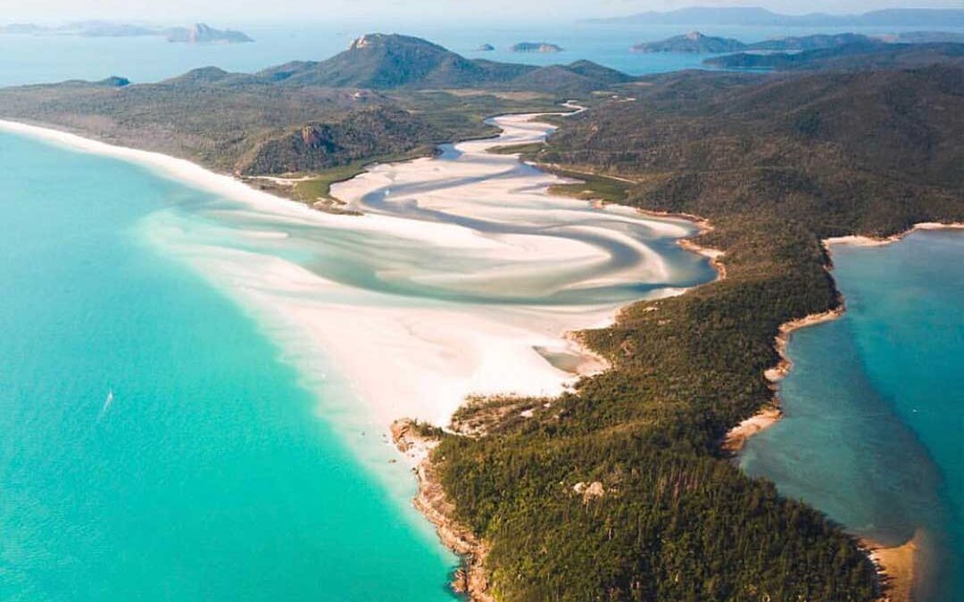 North Whitehaven Beach and Hill Inlet Lookout