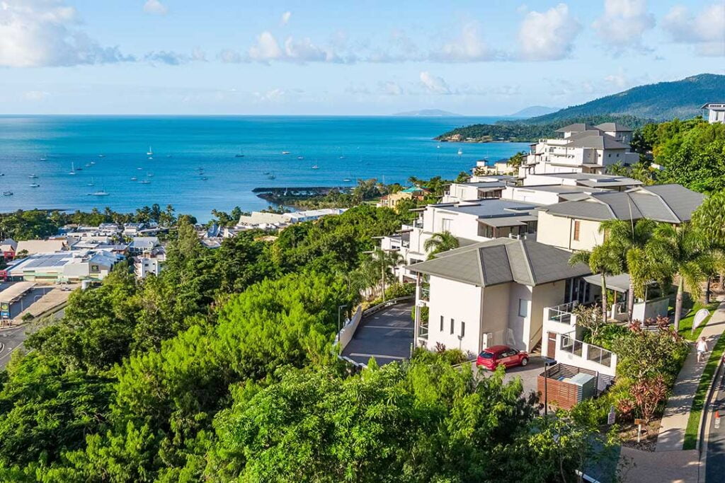 Whitsundays-Reflections-Complex View of Whitsunday Reflections holiday apartments in Airlie Beach