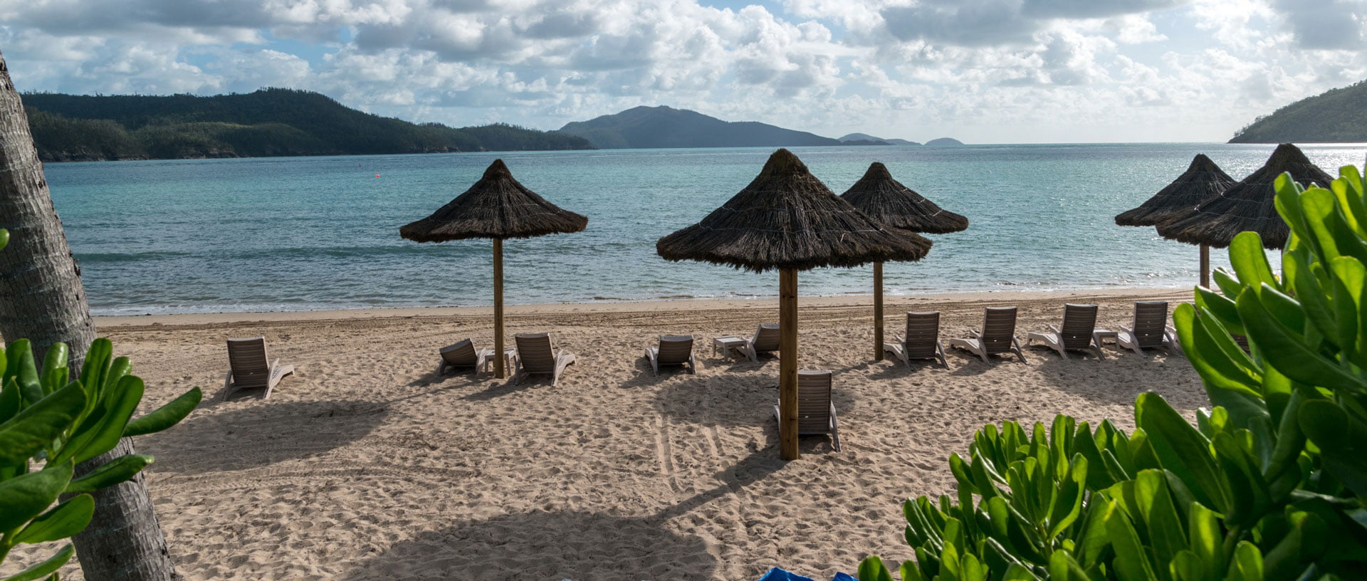 Cats eye beach on Hamilton Island