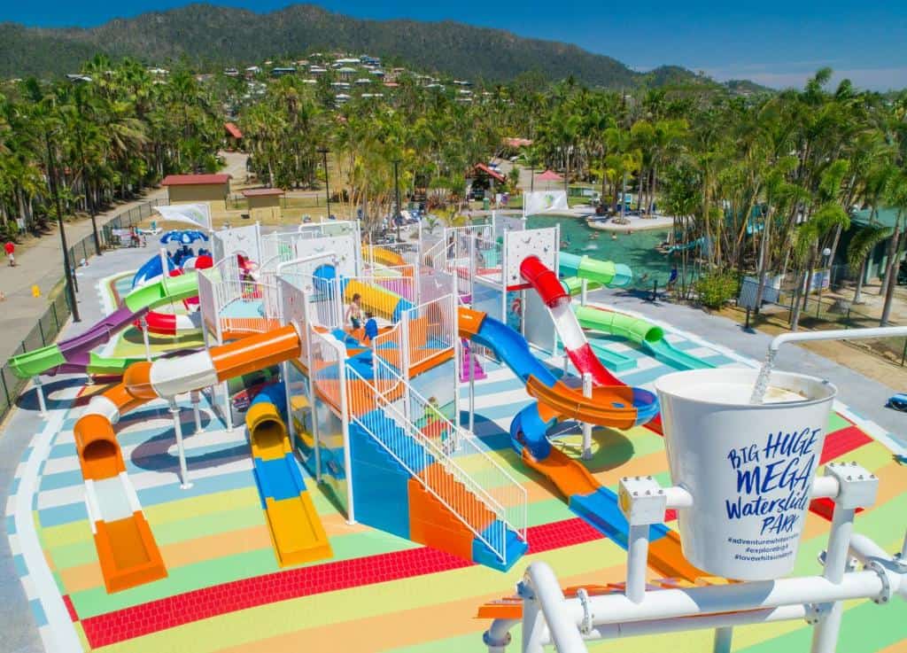 water park at big 4 whitsundays Big 4 waterpark in Airlie Beach
