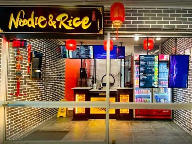 Noodle and rice store on Airlie Beach Main Street