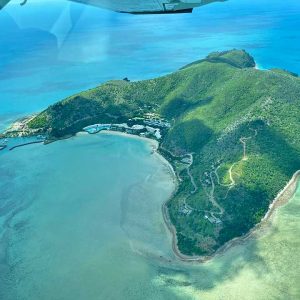 Hayman Island from a scenic flight