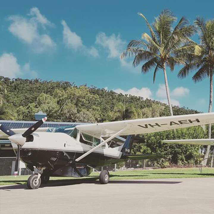 scenic planes at Whitsunday Airport