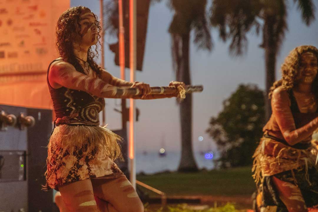 dancing at the Great Barrier Reef Festival