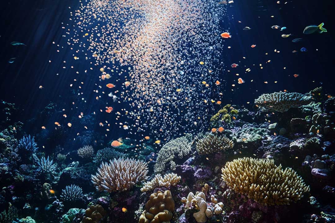 Great Barrier Reef Coral Spawning
